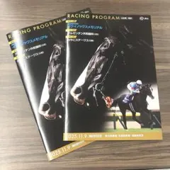2冊セット イクイノックス 2025 jra レーシングプログラム 競馬 特別版