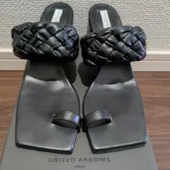 新品未使用 25年定価16,500円 UNITED ARROWSスクエアサンダル - メルカリ