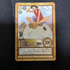 初版 絶版】ワンピース カードダス ルフィ 大脱出 2000年 BANDAI