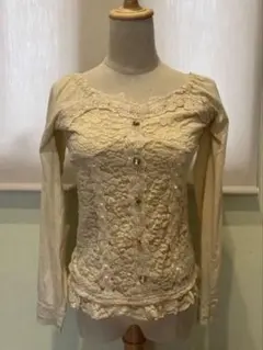 アクシーズファム トップス レース 森ガール フェアリーグランジ