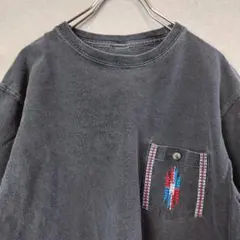 Bueno 刺繍入りポケット Tシャツ ダークグレー
