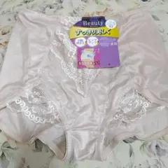 Beauty ガードル 82 サテンレース付き　光沢ベージュ新品