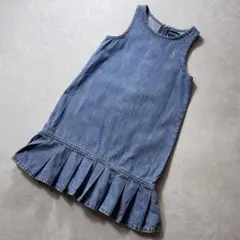 ラルフローレン Ralph Lauren 刺繍ロゴ ワンピース キッズ