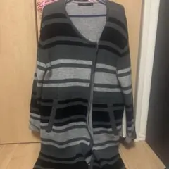 AZUL ストライプ カーディガン Mサイズ