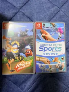 Nintendo Switch ソフト2本セット リングフィット スポーツ