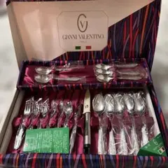 (未使用品)GIANNI VALENTINO カトラリーセットのサムネイル