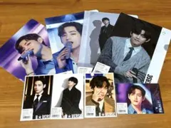 B★VERSE BTS テテ V クリアファイル ポストカード コンプセット