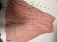 NATURAL BEAUTY ピンク プリーツスカート Sのサムネイル