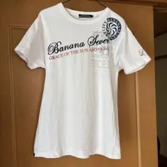 バナナセブン BANANA SEVEN Tシャツ メンズ L ホワイト サーフ