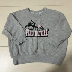 FEEL NATURE トレーナー グレー