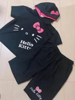 Hello Kitty ルームウェア フード付き キッズ 150のサムネイル