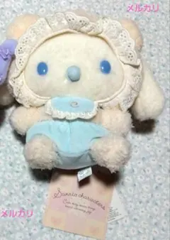 サンリオ♡シナモロール ラテクマベビー ぬいぐるみ - メルカリ