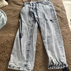 SANTA CRUZ ワイドレッグデニム