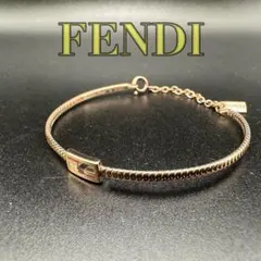 極美品✨　FENDI　フェンディ　ブレスレット　バングル　バゲット　1428