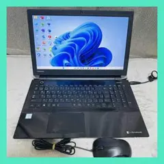 S124 TOSHIBAノートパソコンSSD第6世代WEBカメラWindow11 - メルカリ
