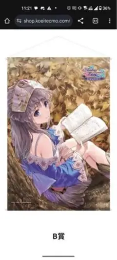 トトリのアトリエ 15周年記念 B2タペストリー B賞