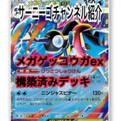 【構築済】サーニーゴch紹介　メガゲッコウガexデッキ