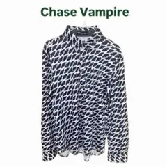 シャツ　コウモリ柄　Chase Vampire Lサイズ
