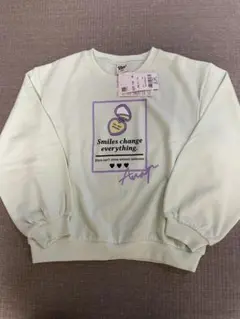 【新品未使用】ANAP KIDS ミント色 トレーナー 130