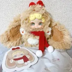 LuckyDeerNai おやすみウサギ600% マロンタルト（ライトブラウン） LuckyDeerNai おやすみうさぎ 600% マロンタルト（ライト