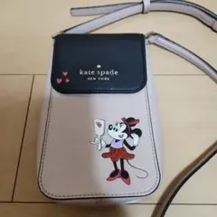 ミニー ケイトスペード ディズニー 財布 スマホショルダー 