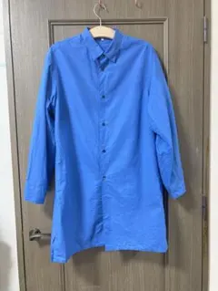無印良品 長袖シャツ ブルー XL