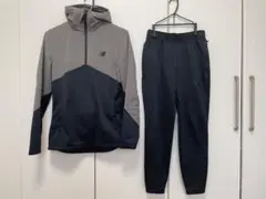 【専用】New Balance ジャージ上下セット ブラック/グレー