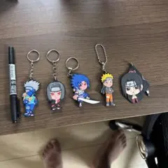 NARUTO BORUTO ラバーストラップ セット ナルトサスケボルトサラダ NARUTO BORUTO ラバーストラップ セット ナルトサスケボルトサラダ