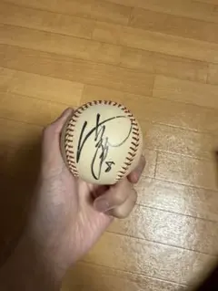T岡田 直筆サインボール オリックス バファローズ 記念球 - メルカリ