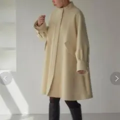 【新品】定価39600円　エメルリファインズ　モッズライク　Aライン　コート