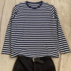 00s OLD NAVY ロンT ボーダー シティボーイ グランジ Y2K 短丈 - メルカリ