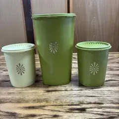 TUPPERWEAR タッパーウェア5点セット ヴィンテージ レトロ - メルカリ