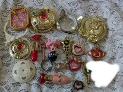 セーラームーン まとめ売り コンパクト キーホルダー コンパクトミラー
