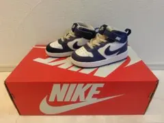 セット割アリ！NIKE キッズ スニーカー ネイビー/ホワイト