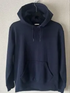 特価！GU スウェットプルパーカー ネイビー シンプル　カジュアル　Mサイズ