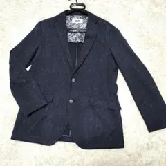 Brooks Brothers テーラードジャケット リネン ペイズリー柄 紫 - メルカリ