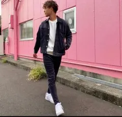 コーデュロイ セットアップ（ジャケット＋パンツ） カラー：ダークグリーン（深緑）