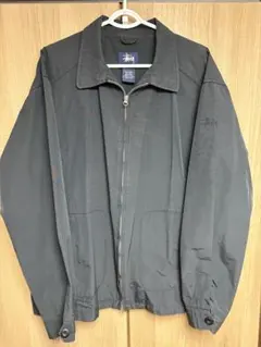 OLD STUSSY ナイロンジャケット XL 黒