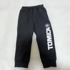 TOMICA 黒 ロングパンツ 100cm