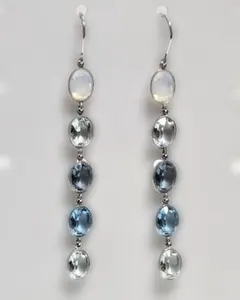 スワロフスキー Swarovski 『Neva Blue ピアス』のサムネイル