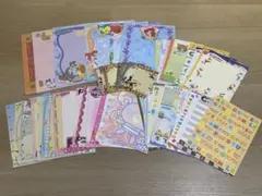 ③ 平成レトロ　バラメモ　メモ帳　当時物　平成女児　大量　ディズニー　キャラ