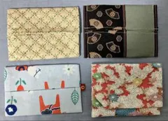 ハンドメイド ポケットティッシュケース4点セット