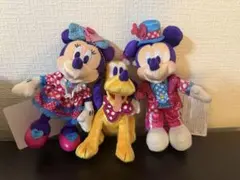 【美品】ディズニー パルパルーザ ミニー ファンダーランド ぬいぐるみバッジ