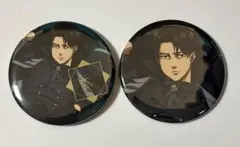 進撃の巨人 缶バッジ Dignified リヴァイ