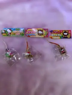 ご当地キティ根付 ストラップ 3種セット　07