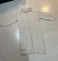 ニットワンピース レディースOLIVE des OLIVEホワイト/白❁⃘*.゜