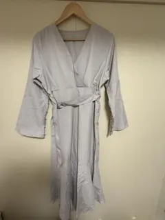 ベルト付きカシュクールフレアスリーブマーメイドワンピース　#グレイル　#GRL