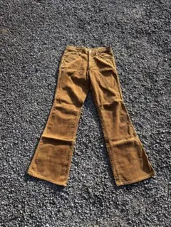 Wrangler 太畝コーデュロイ フレアパンツ ブラウン 70s日本製