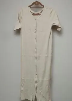 半袖 ロングワンピース