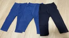 UNIQLO レギンス 10分丈　3枚セット